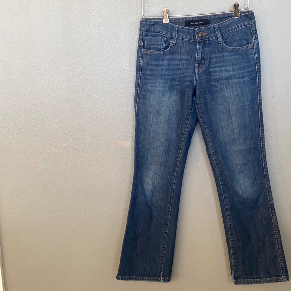 Calvin Klein Straight Leg Jeans Size 4